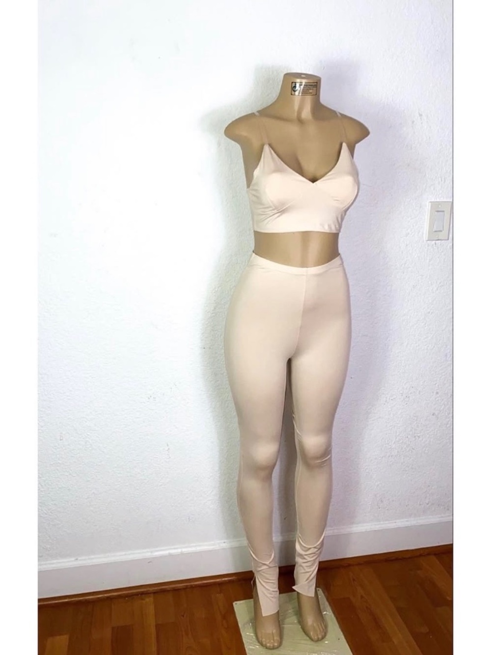 Creme Two Piece Pant Set